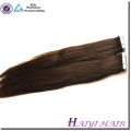 Large Stock Top Qualität Virgin Hair Band Erweiterungen dunkelrot